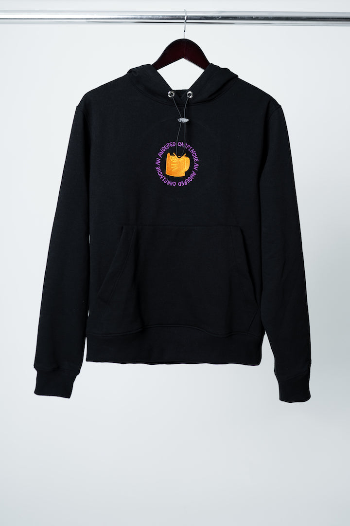 Hoodie Long Black