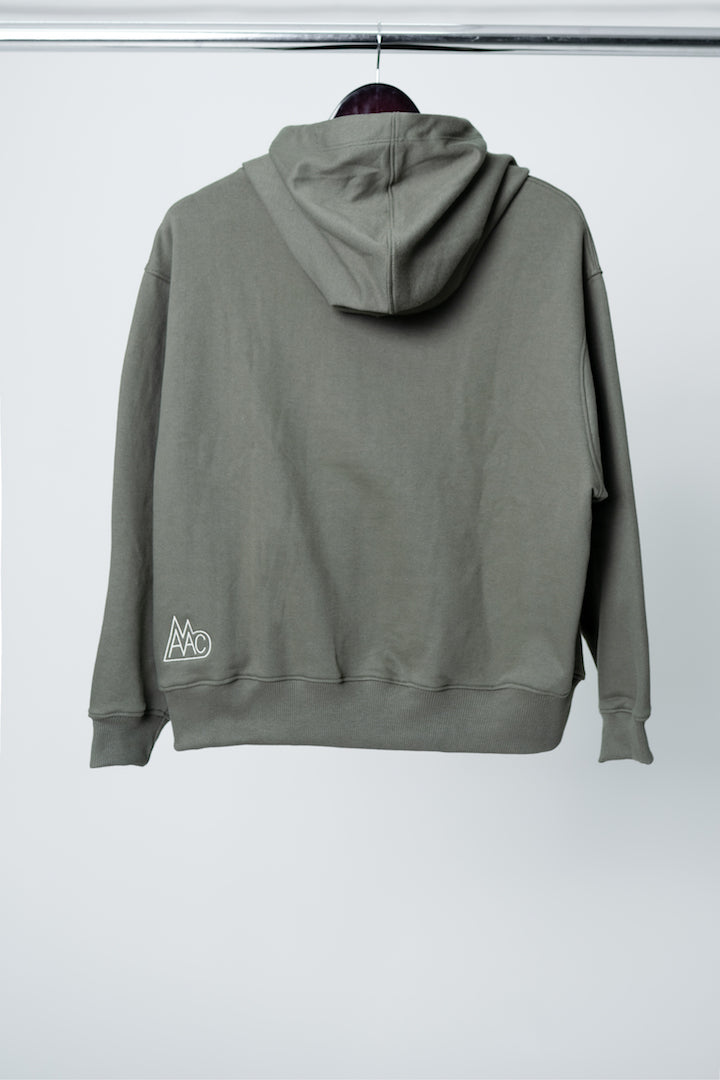 Hoodie Long Green