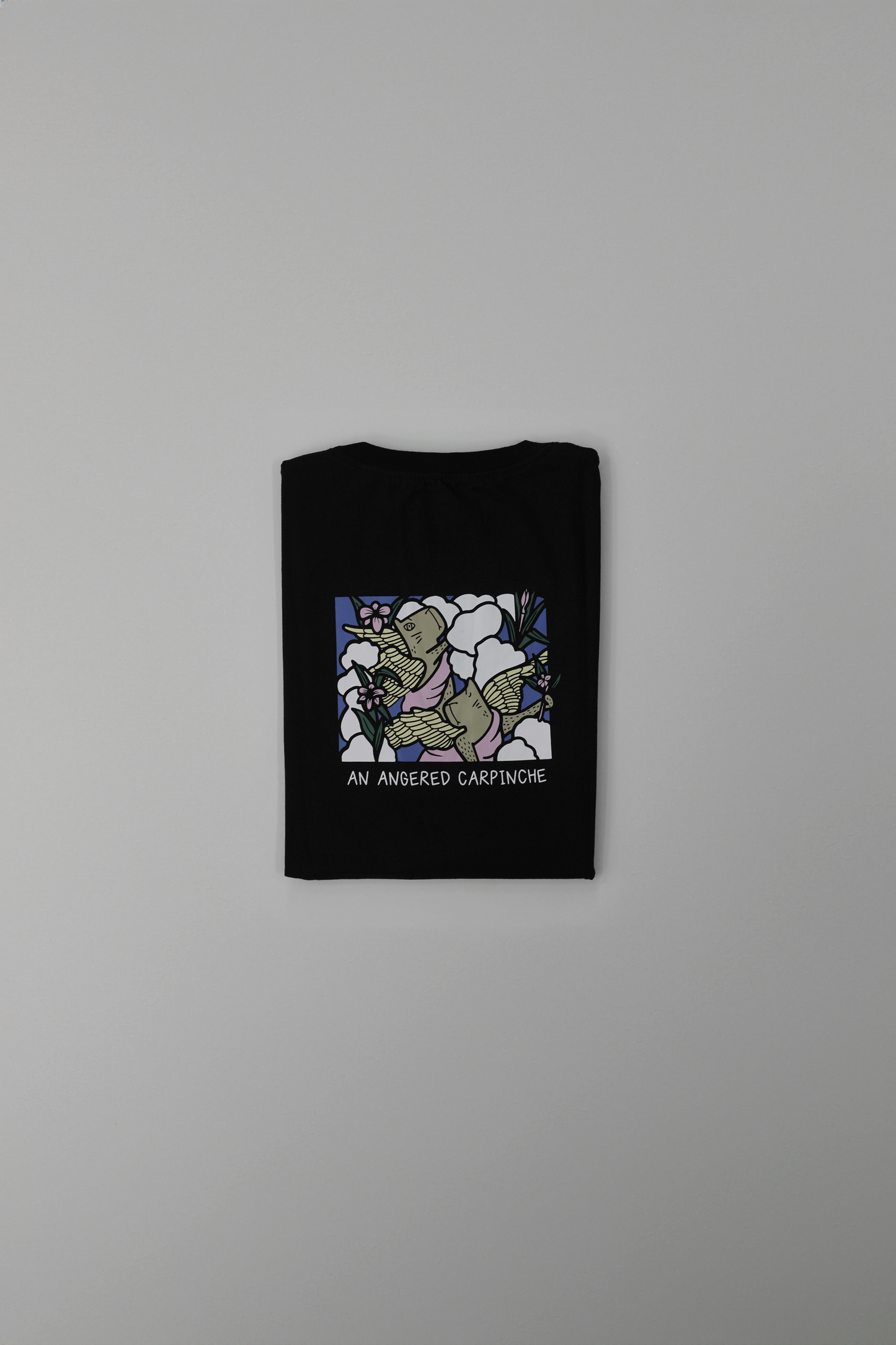 T-Shirt Vitral Negra Masculina