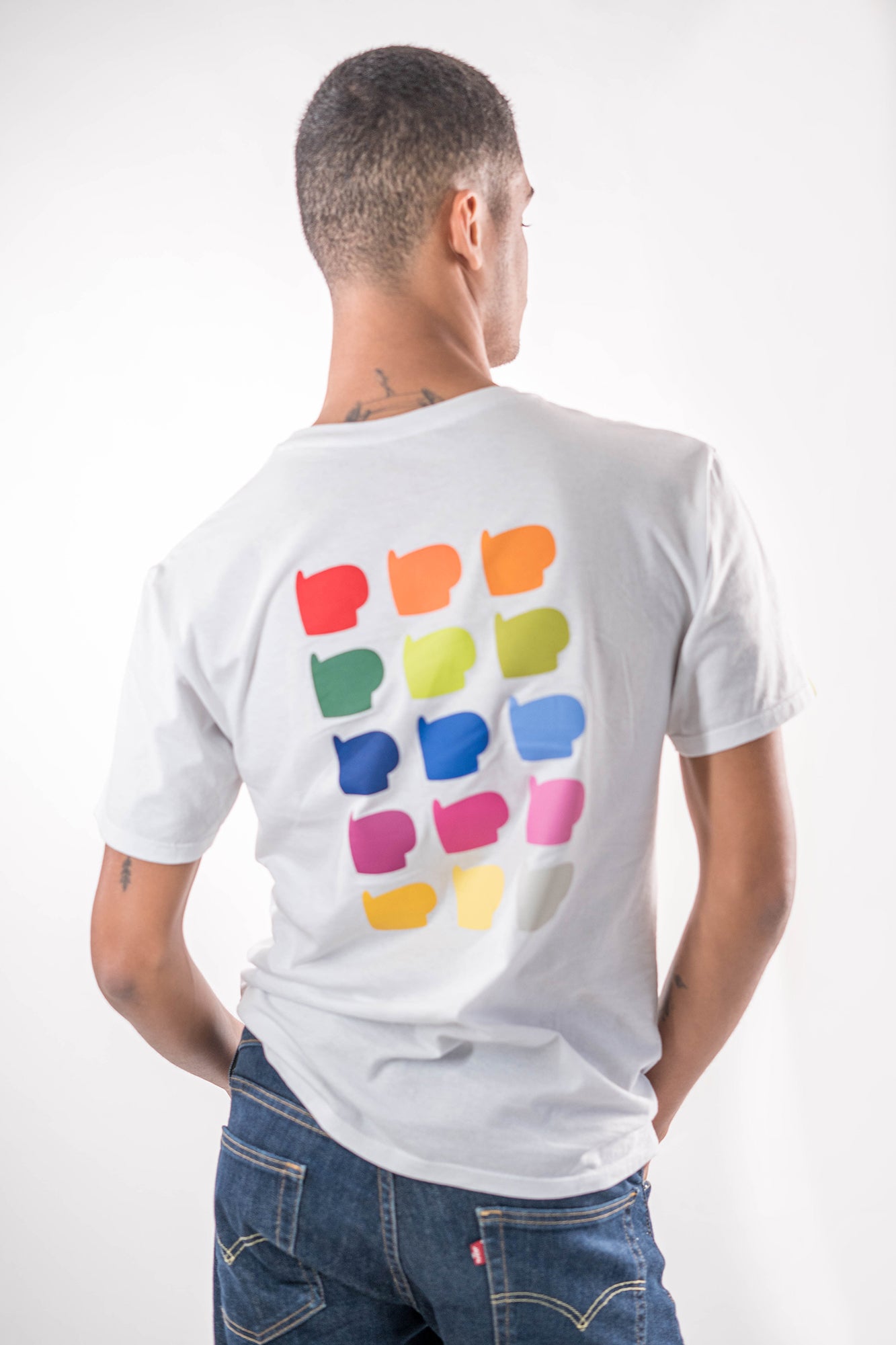 T-Shirt Tutti Frutti Blanca Masculina