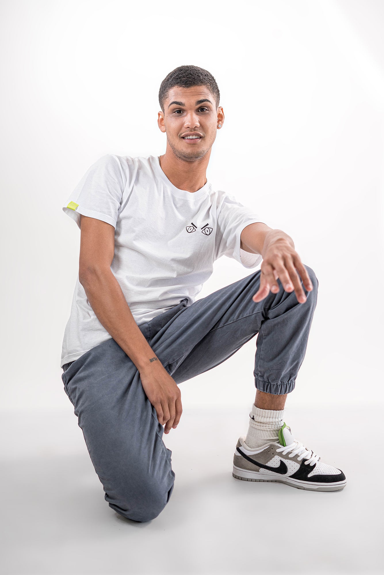 T-Shirt Yummy Blanca Masculina