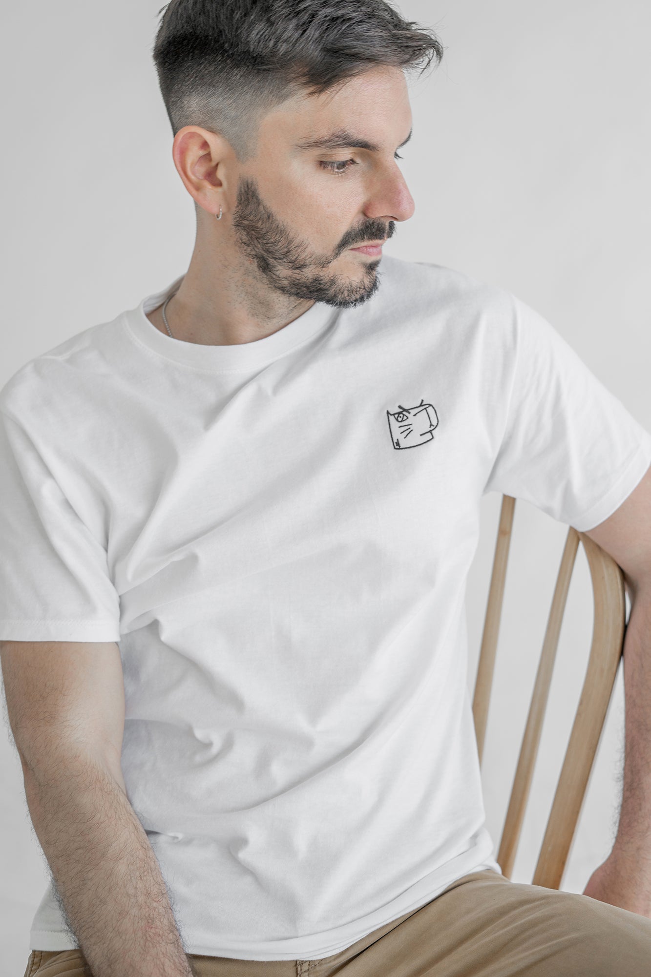 T-Shirt Classic Blanca Masculina