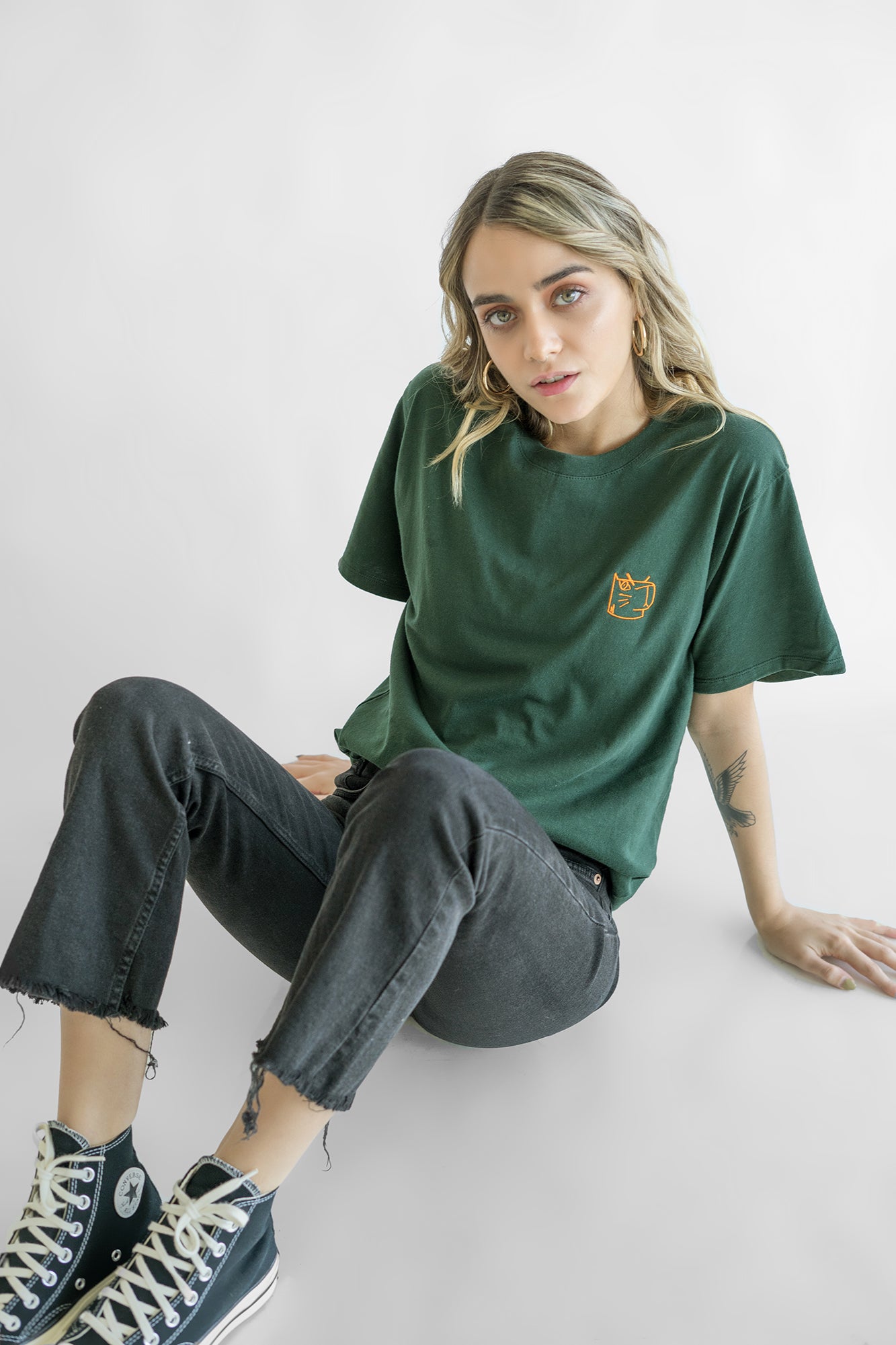 T-Shirt Classic Verde Femenina