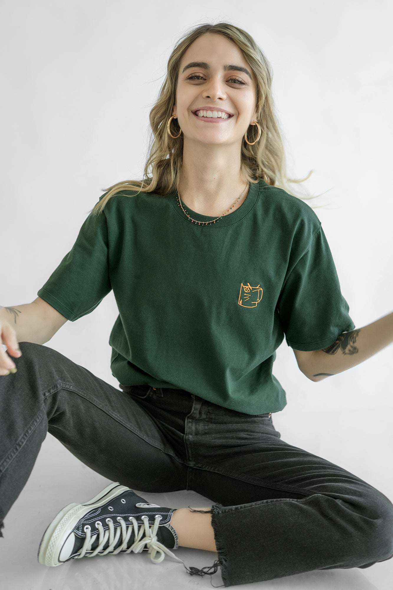 T-Shirt Classic Verde Femenina