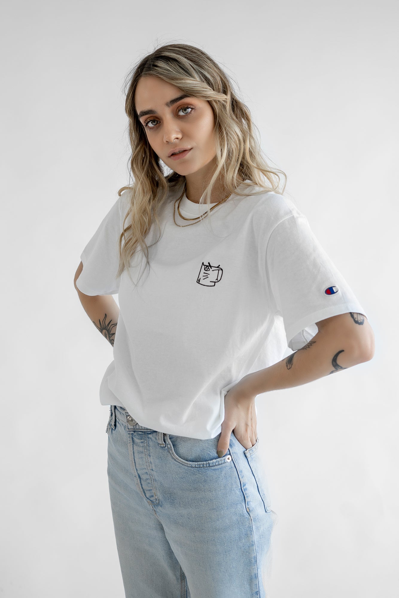T-Shirt Classic Blanca Femenina