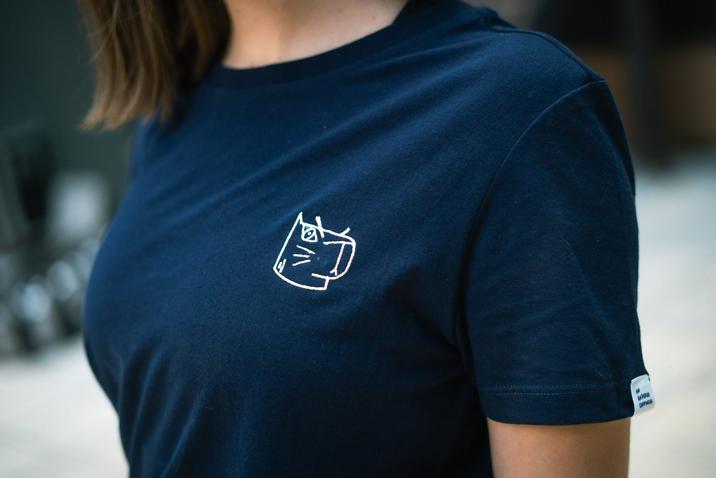 T-Shirt AAC Classic Navy Femenina