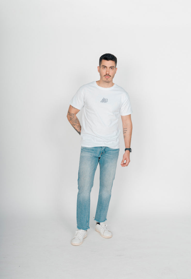 T-Shirt Yrupe Blanca Masculina