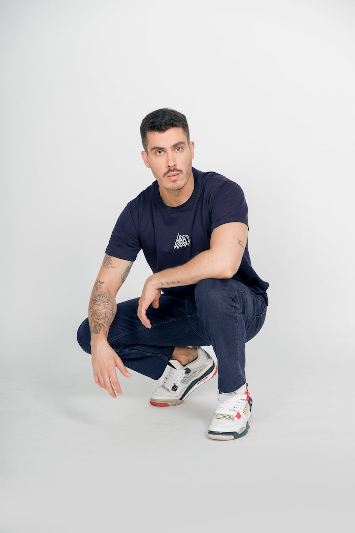 T-Shirt Yrupe Azul Masculina