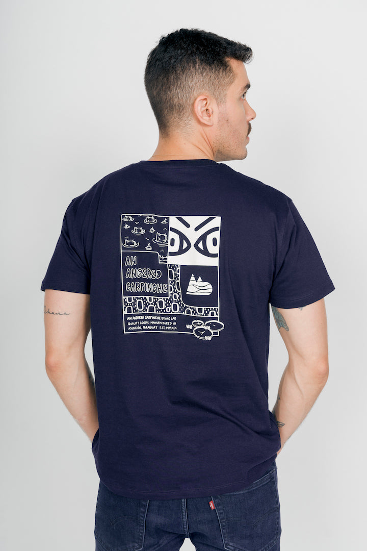 T-Shirt Yrupe Azul Masculina
