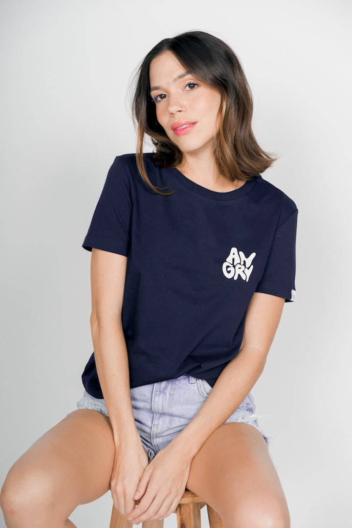 T-Shirt Zumo Azul Femenina