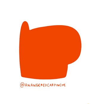 Sticker Cabecita Roja