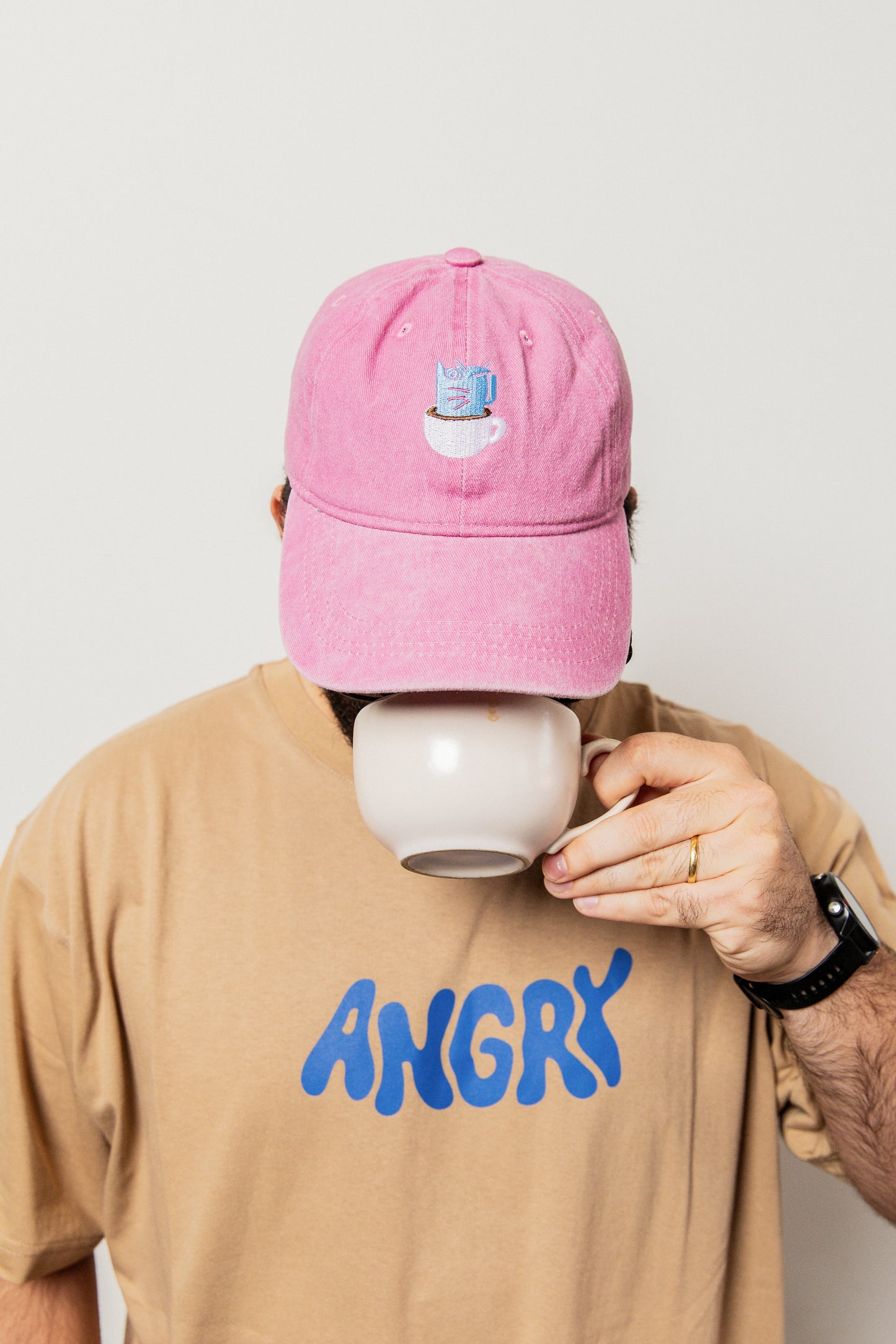 Angry x Break Pink Hat