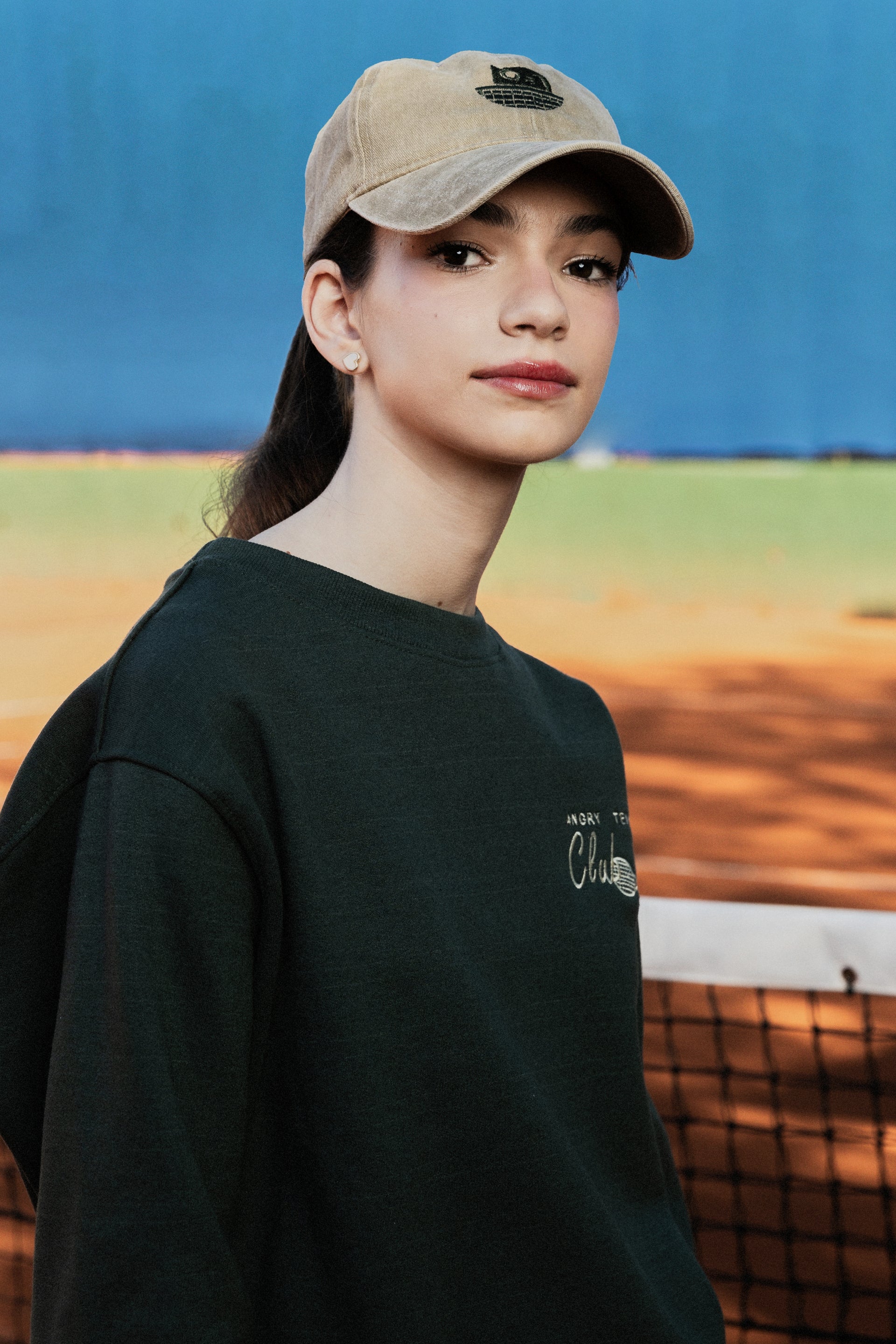 Kepi Angry Tennis Club Beige