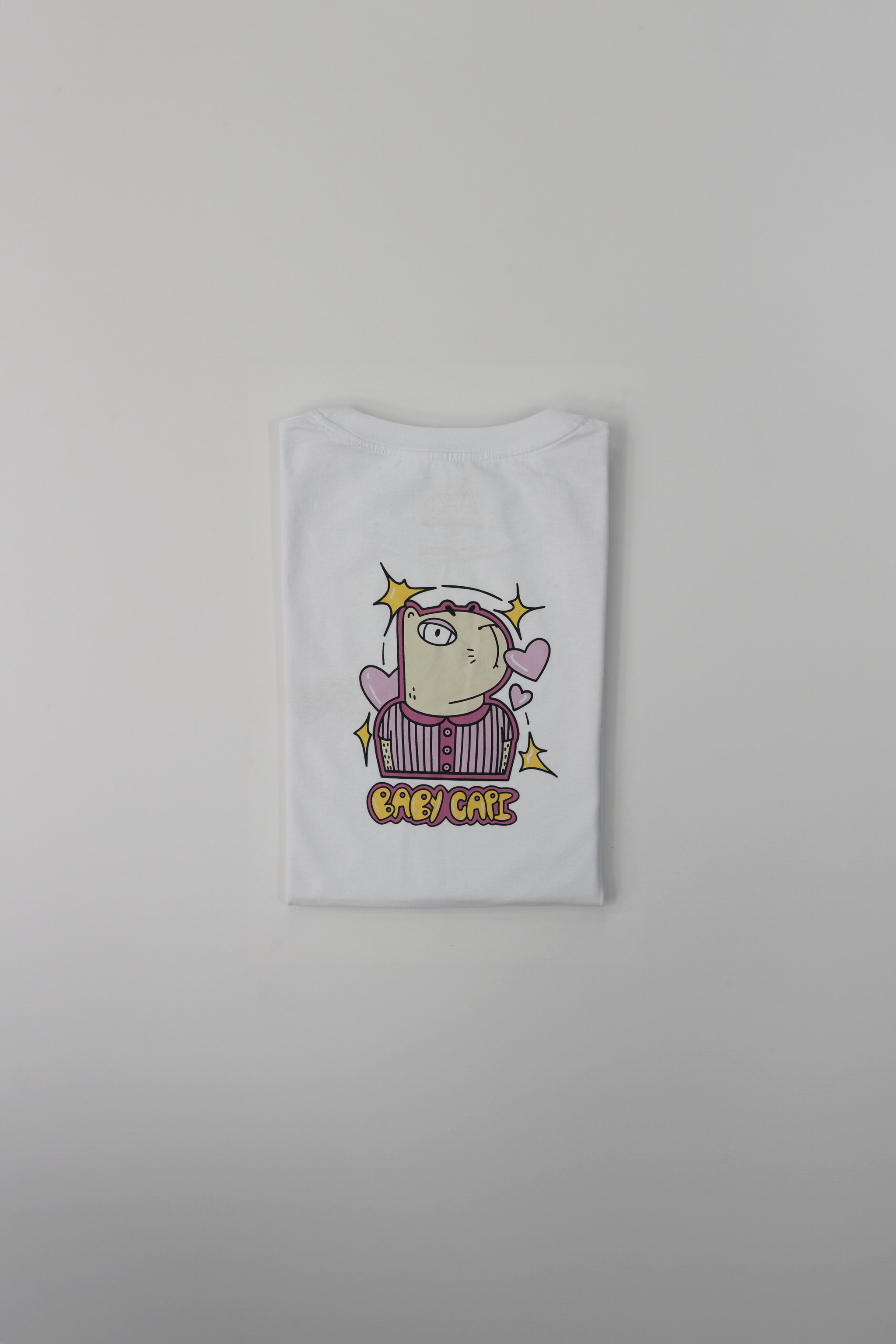T-Shirt Baby Capi Blanca Masculina