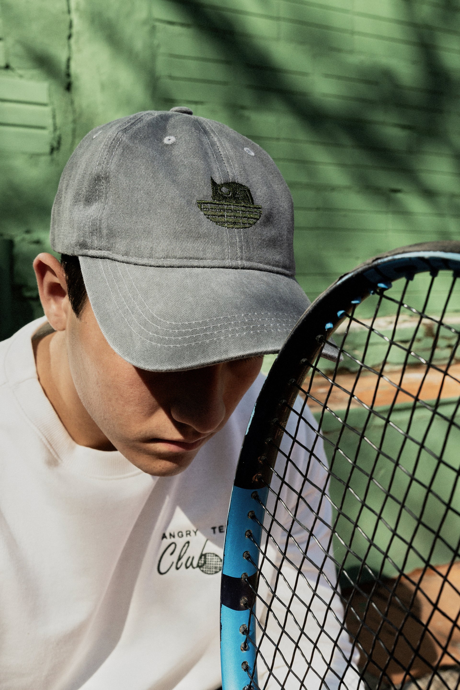 Kepi Angry Tennis Club Gris