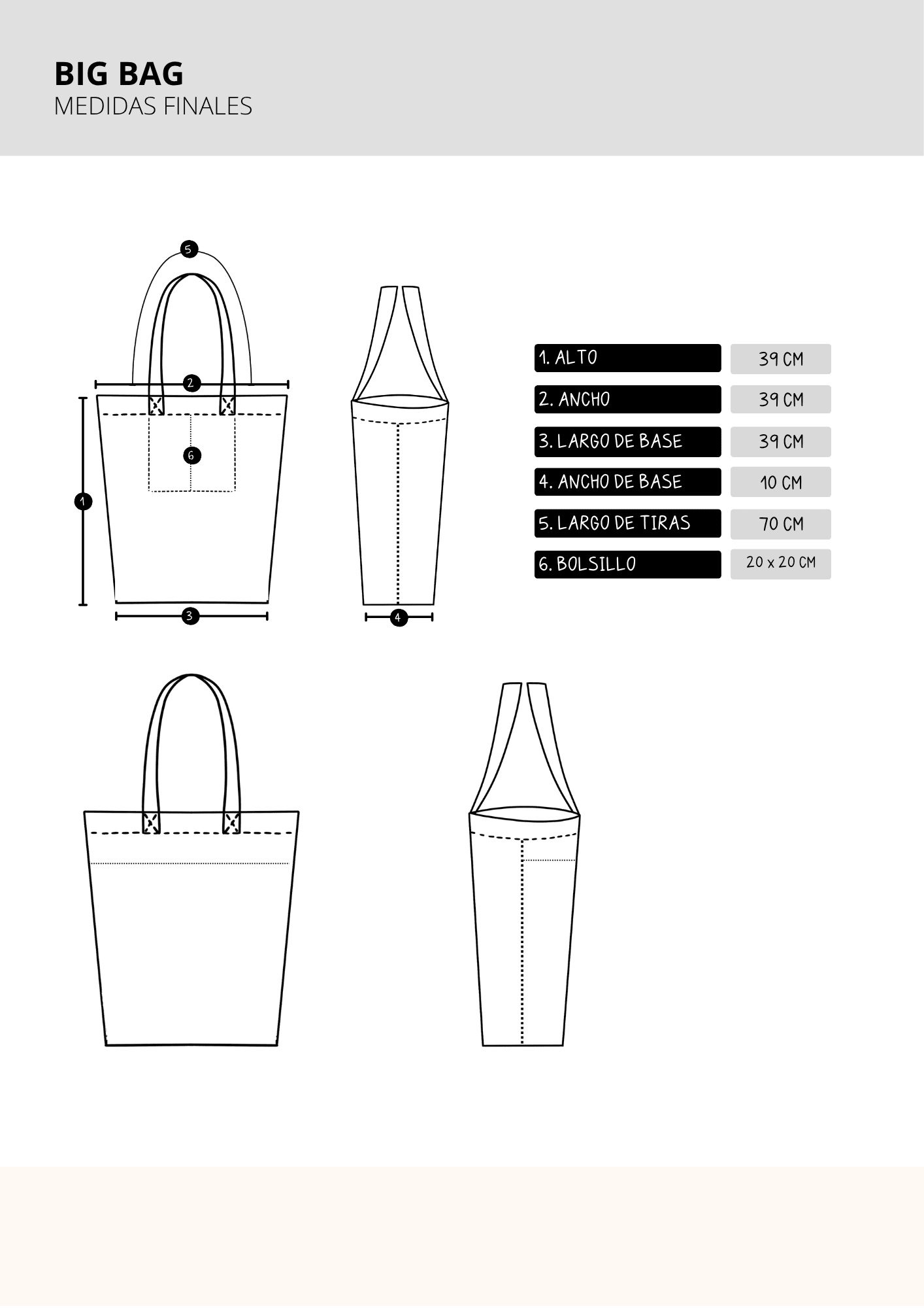 Big Colorful Utility Bag