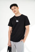 T-Shirt Heart Negra Masculina