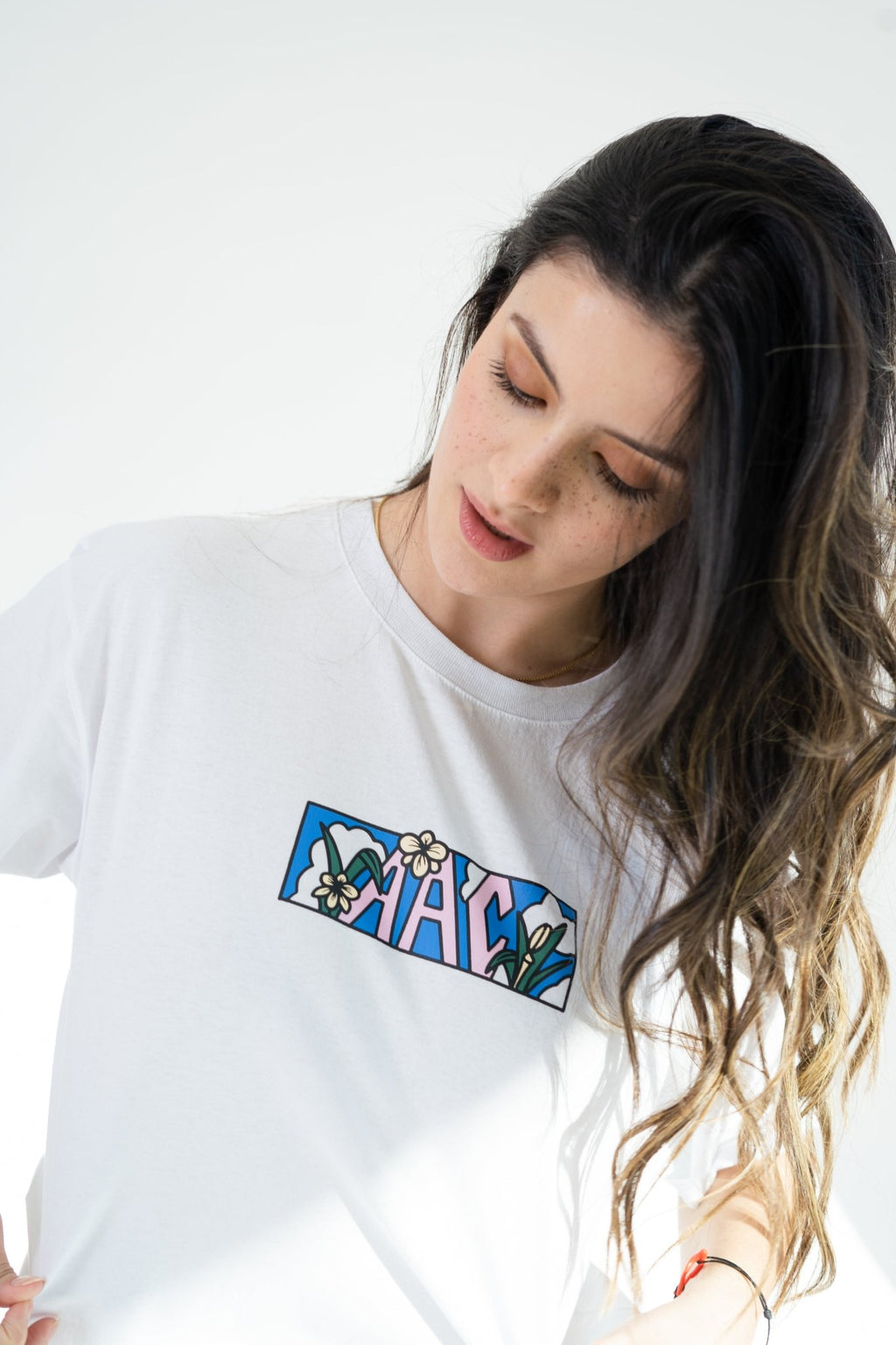 T-Shirt Vitral Blanca Femenina