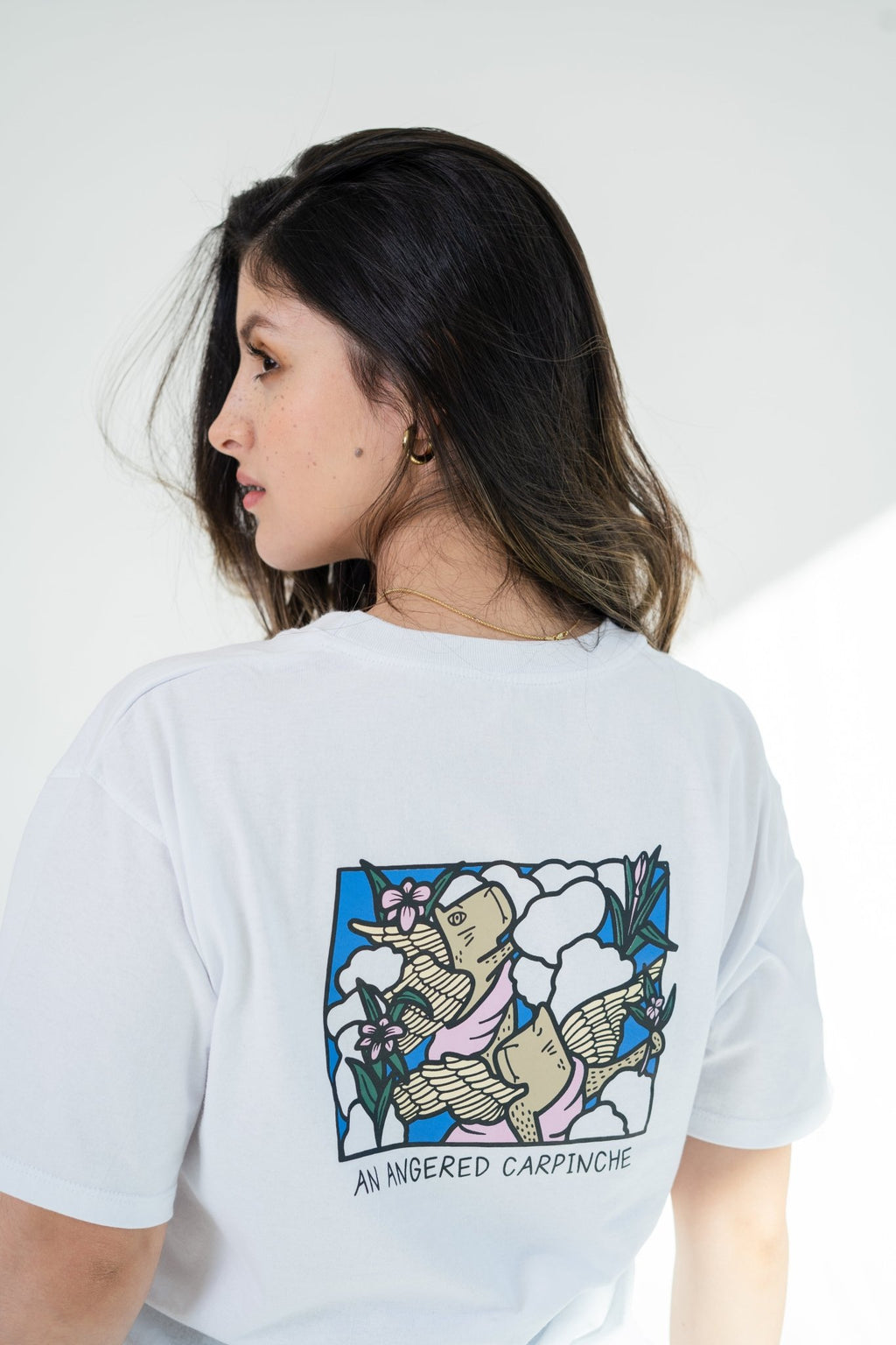 T-Shirt Vitral Blanca Femenina