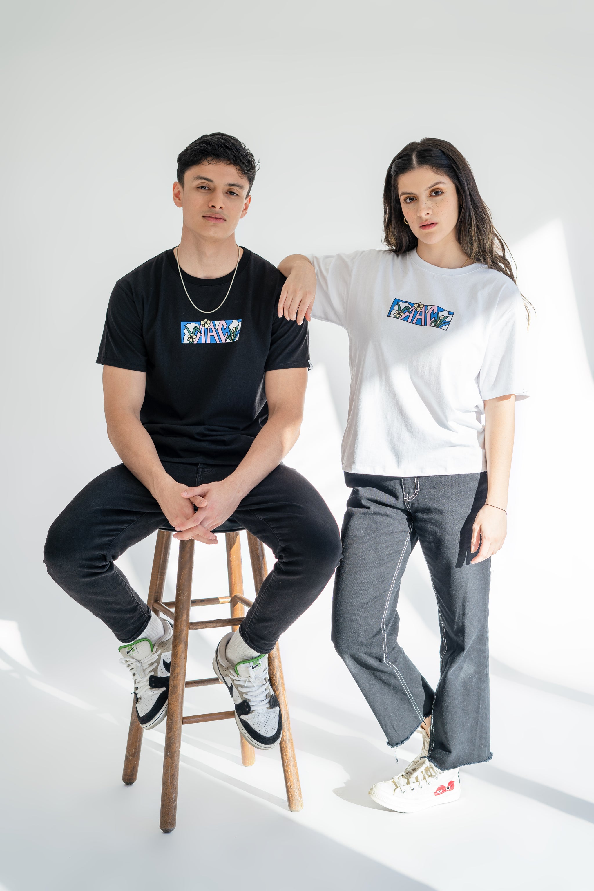 T-Shirt Vitral Blanca Femenina