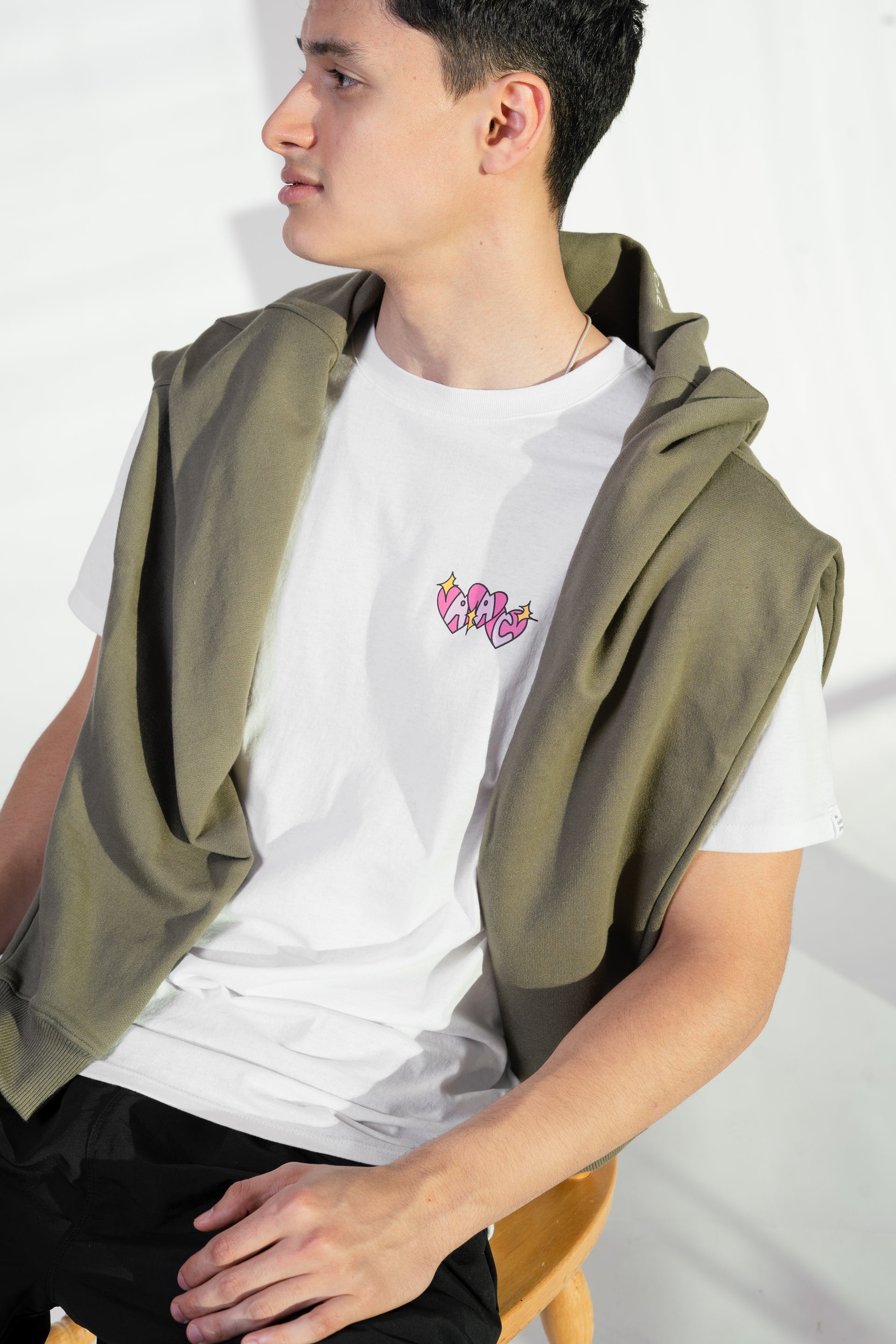 T-Shirt Baby Capi Blanca Masculina