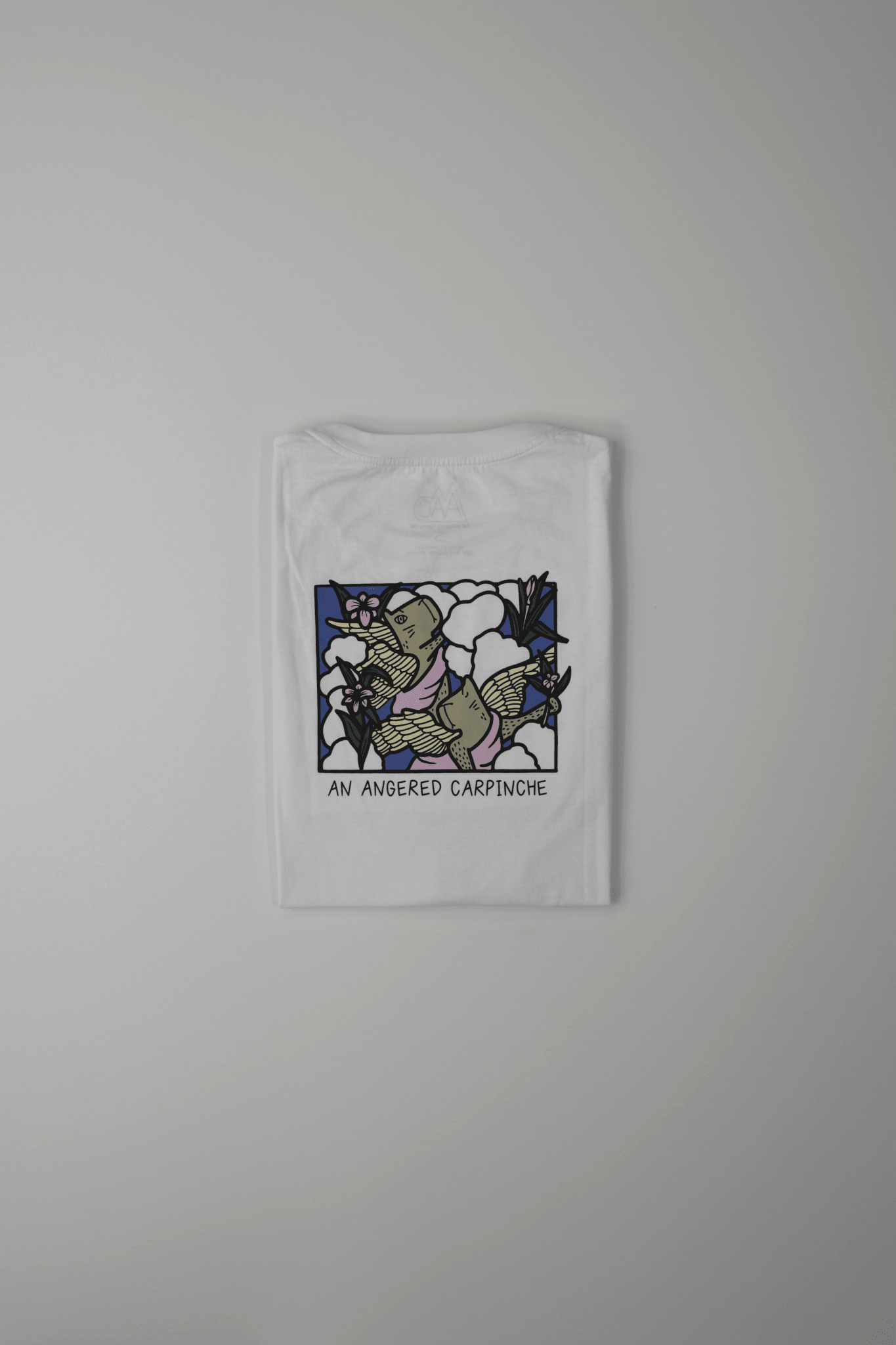 T-Shirt Vitral Blanca Masculina