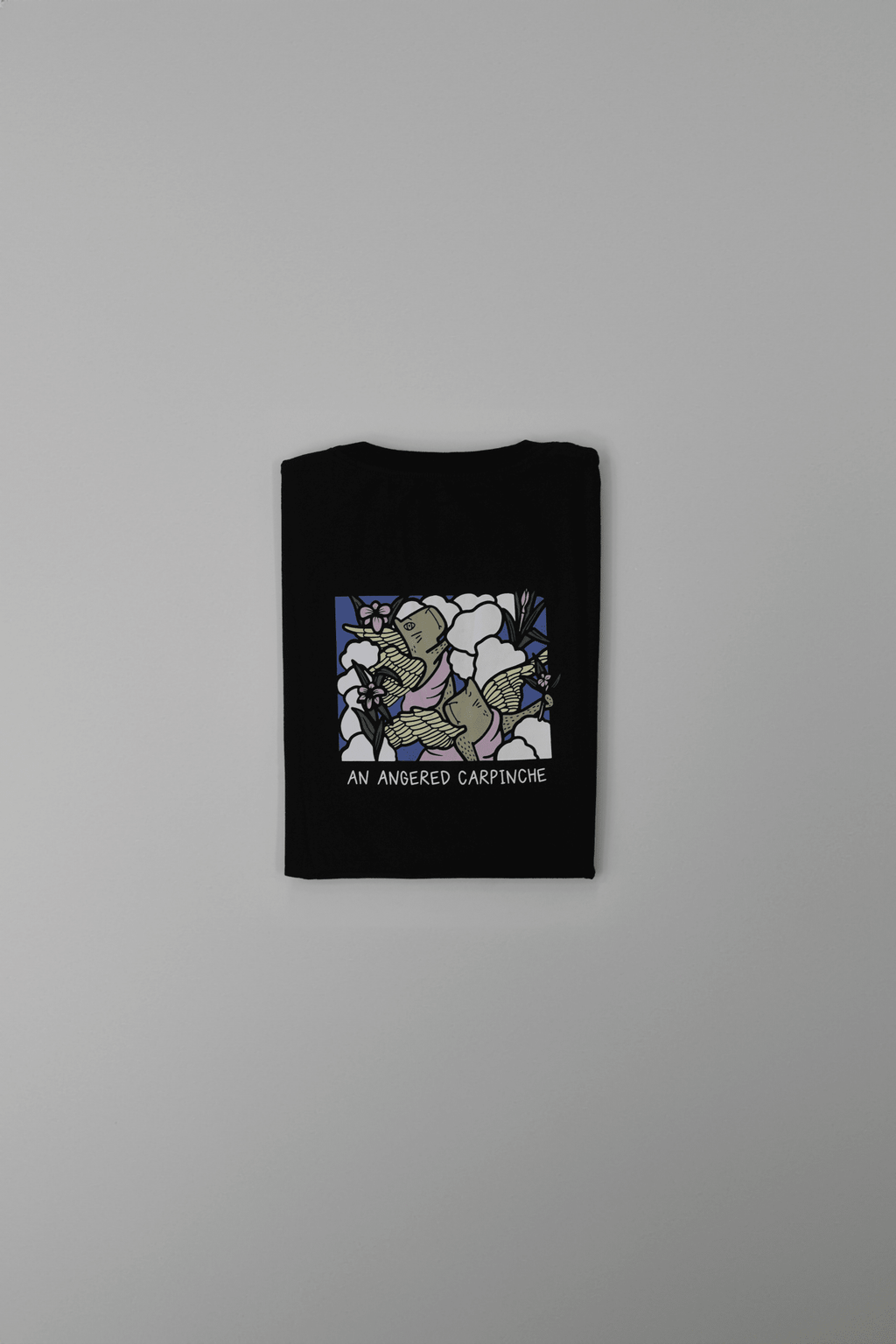 T-Shirt Vitral Negra Masculina