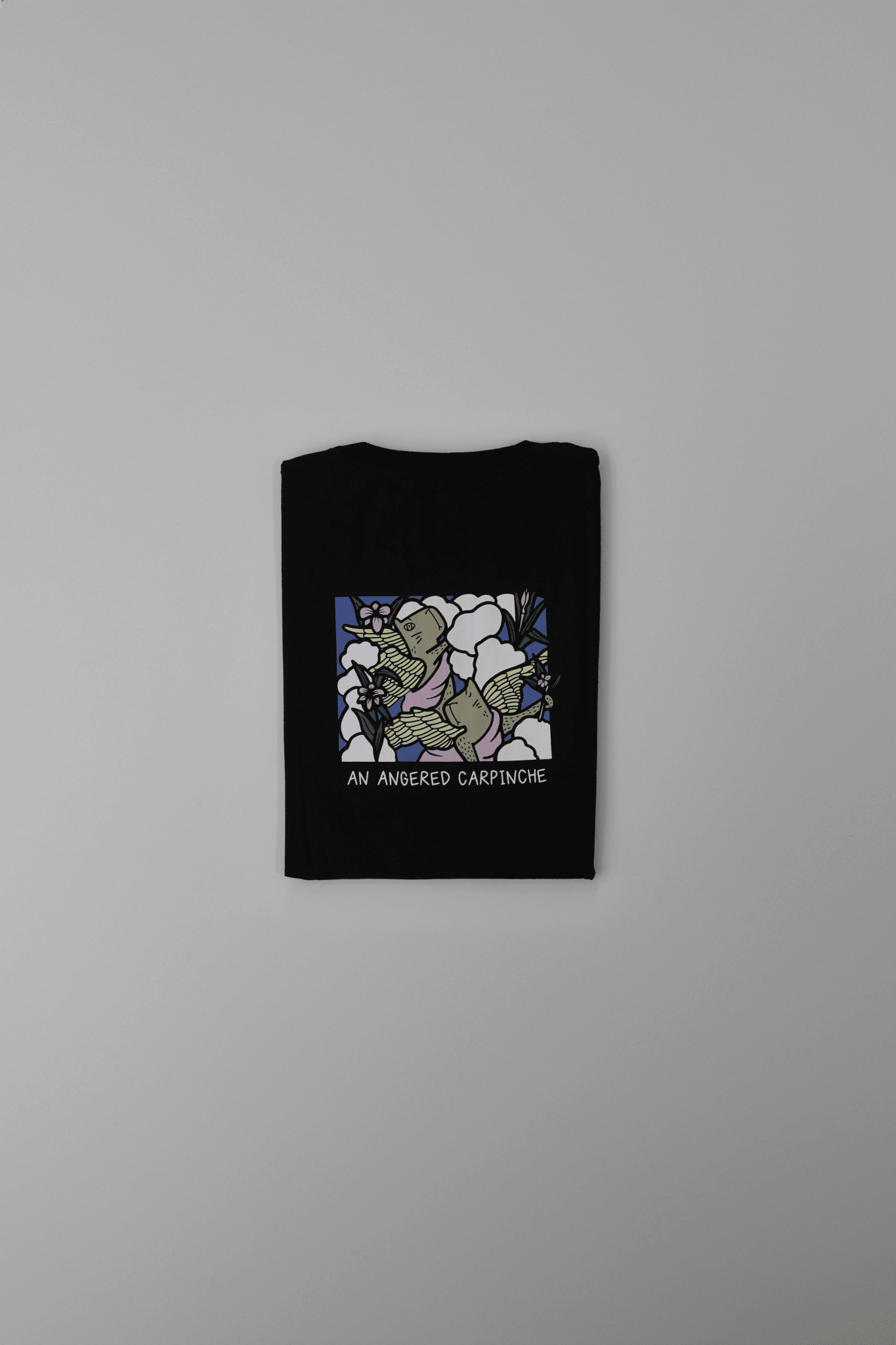 T-Shirt Vitral Negra Masculina
