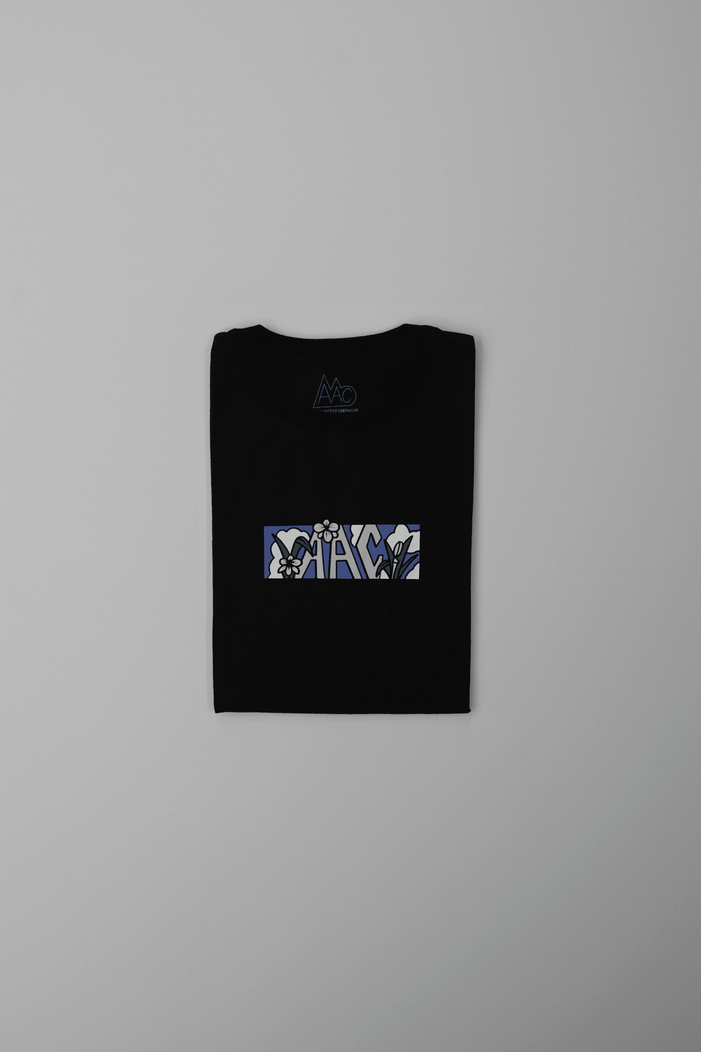 T-Shirt Vitral Negra Masculina