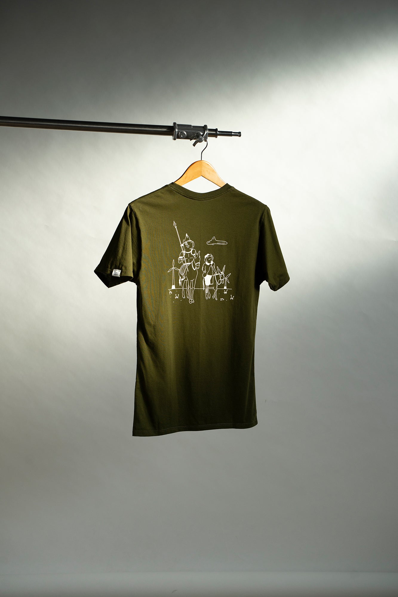 T-Shirt Quijote Verde Masculina