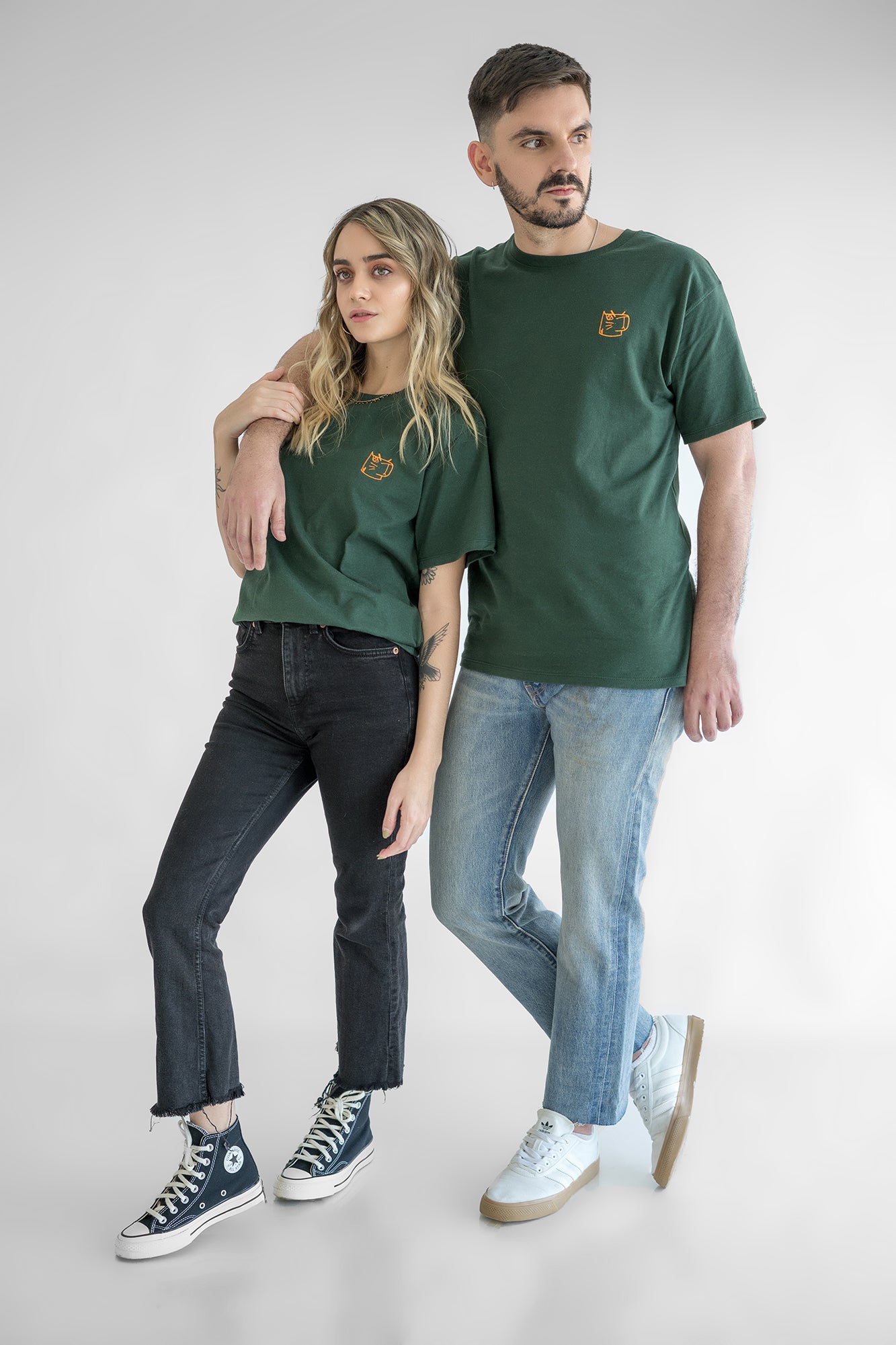 T-Shirt Classic Verde Femenina