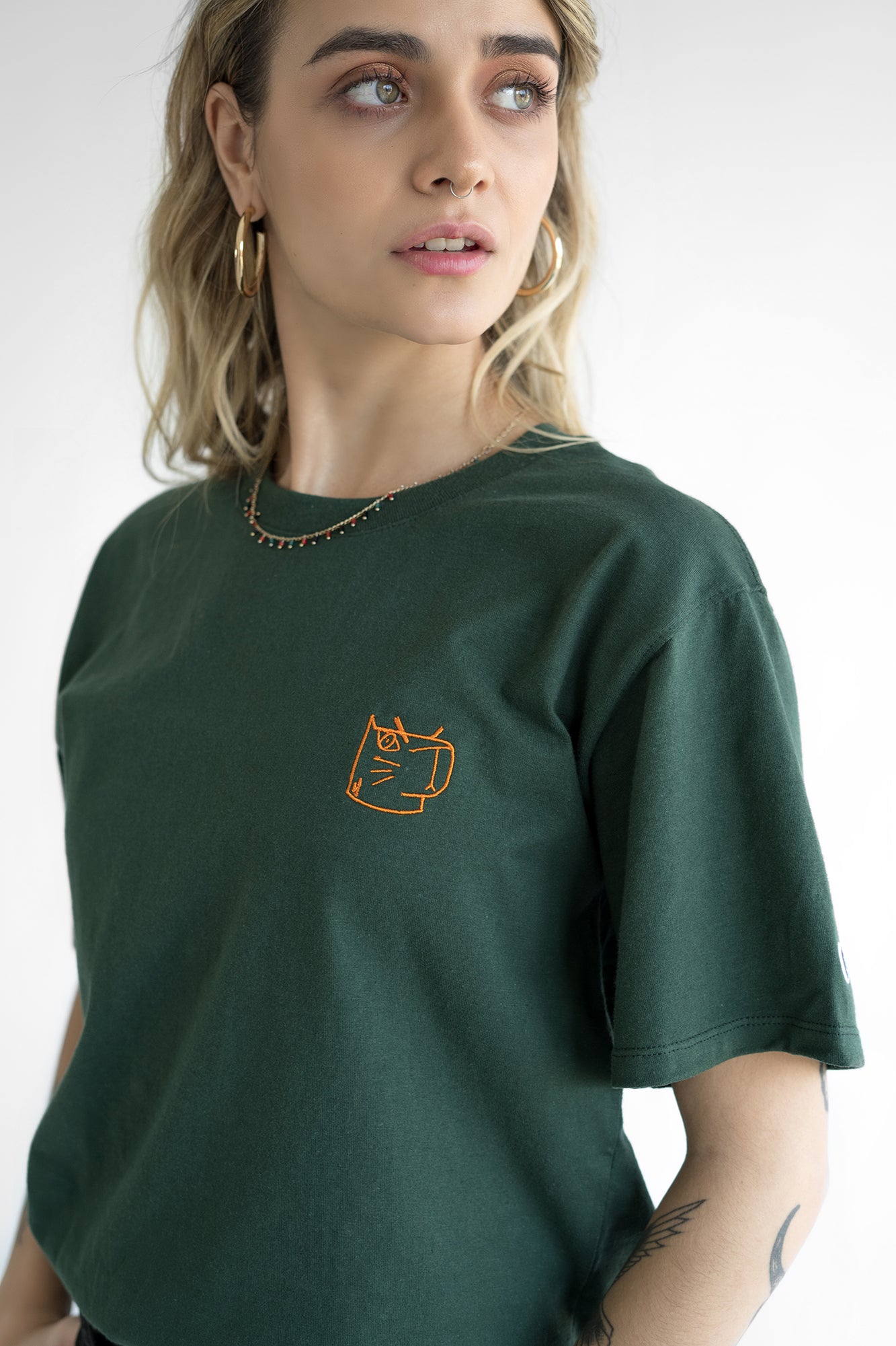 T-Shirt Classic Verde Femenina