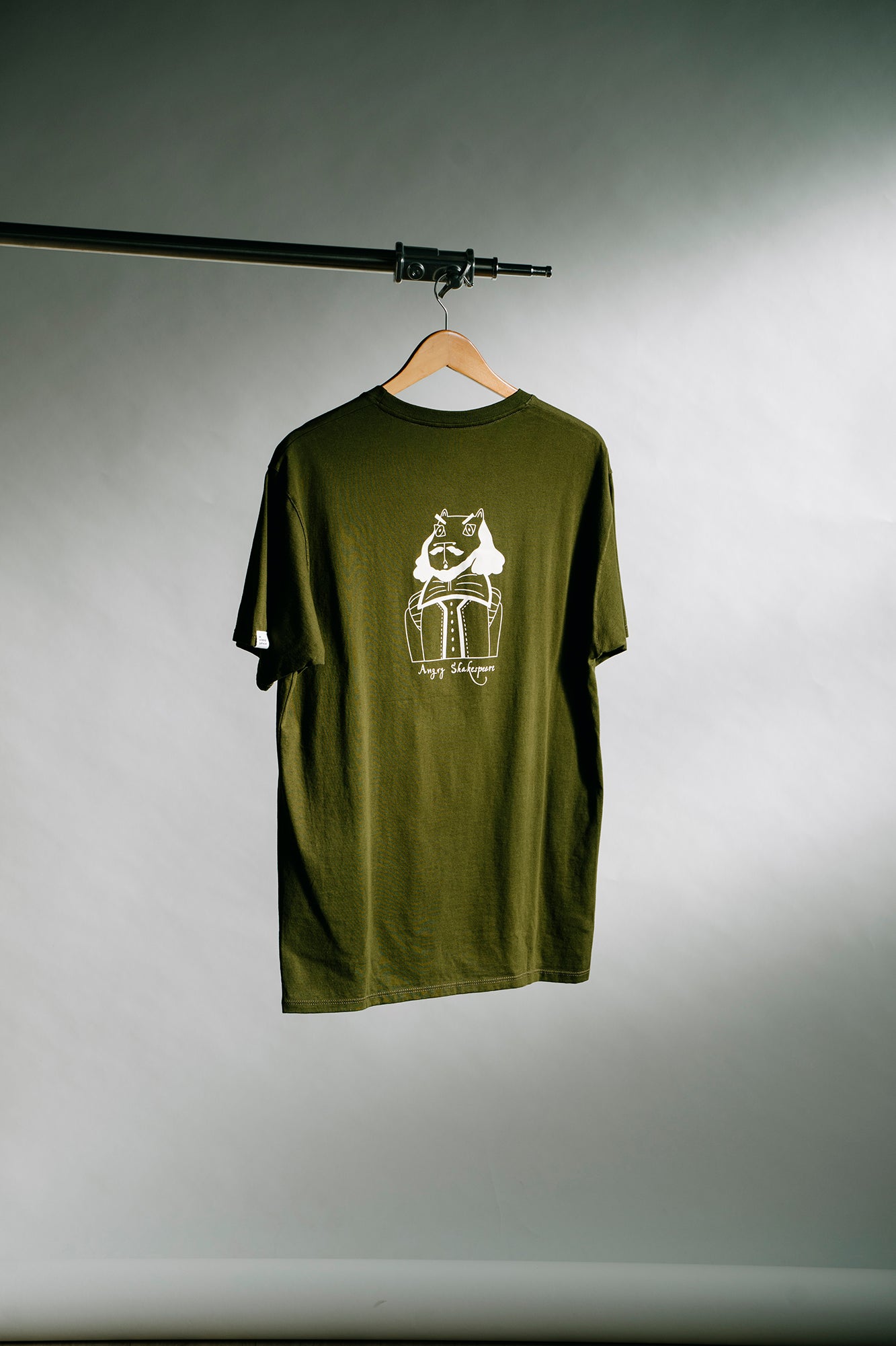 T-Shirt Shakespeare Verde Masculina