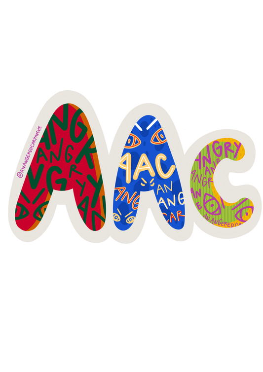 Sticker AAC Yummy